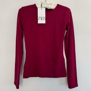 High Neck Long Sleeve Top